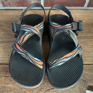 Chaco Z Cloud Women’s 8 Wide Sandal in Gush Rust